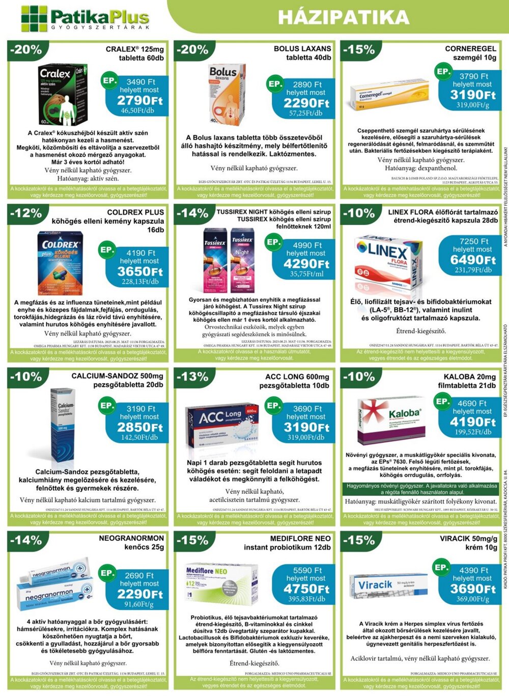 PatikaPlus akciós újság 2026.04.01-től - 2. oldal.