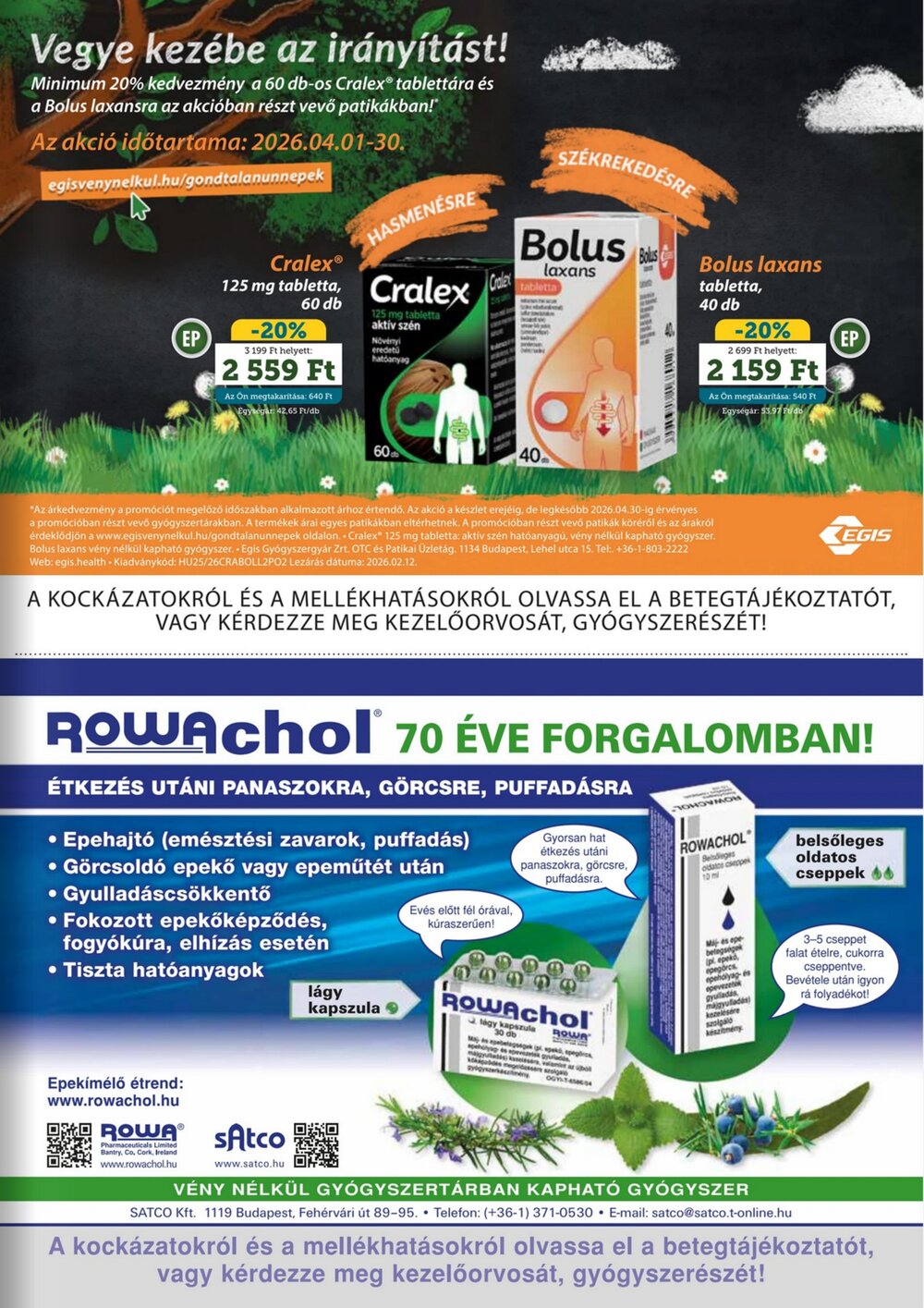 Mosoly Patikák akciós újság 2026.04.01-től - 3. oldal.