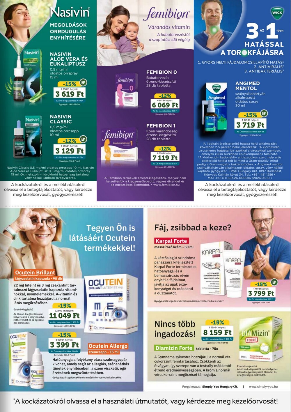 Mosoly Patikák akciós újság 2026.04.01-től - 7. oldal.