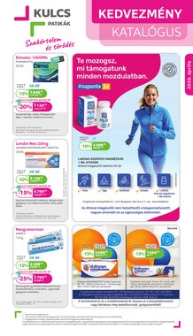 Kulcs Patika akciós újság 2026.04.01-től