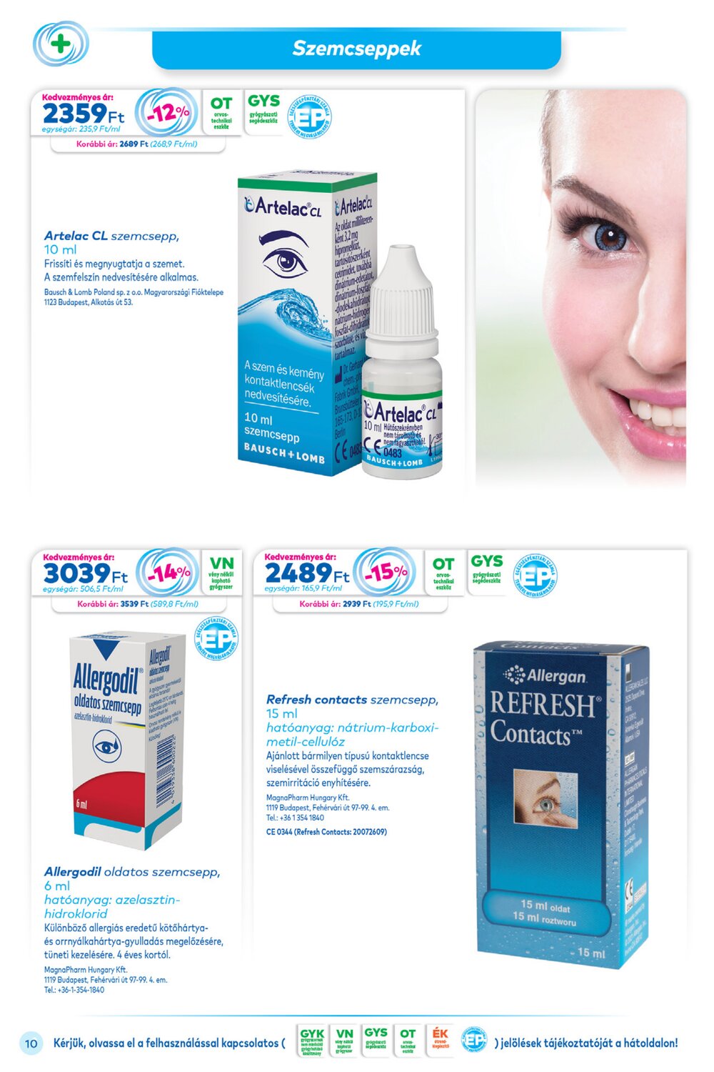 Gyöngy Patikák akciós újság 2026.04.01-től - 10. oldal.