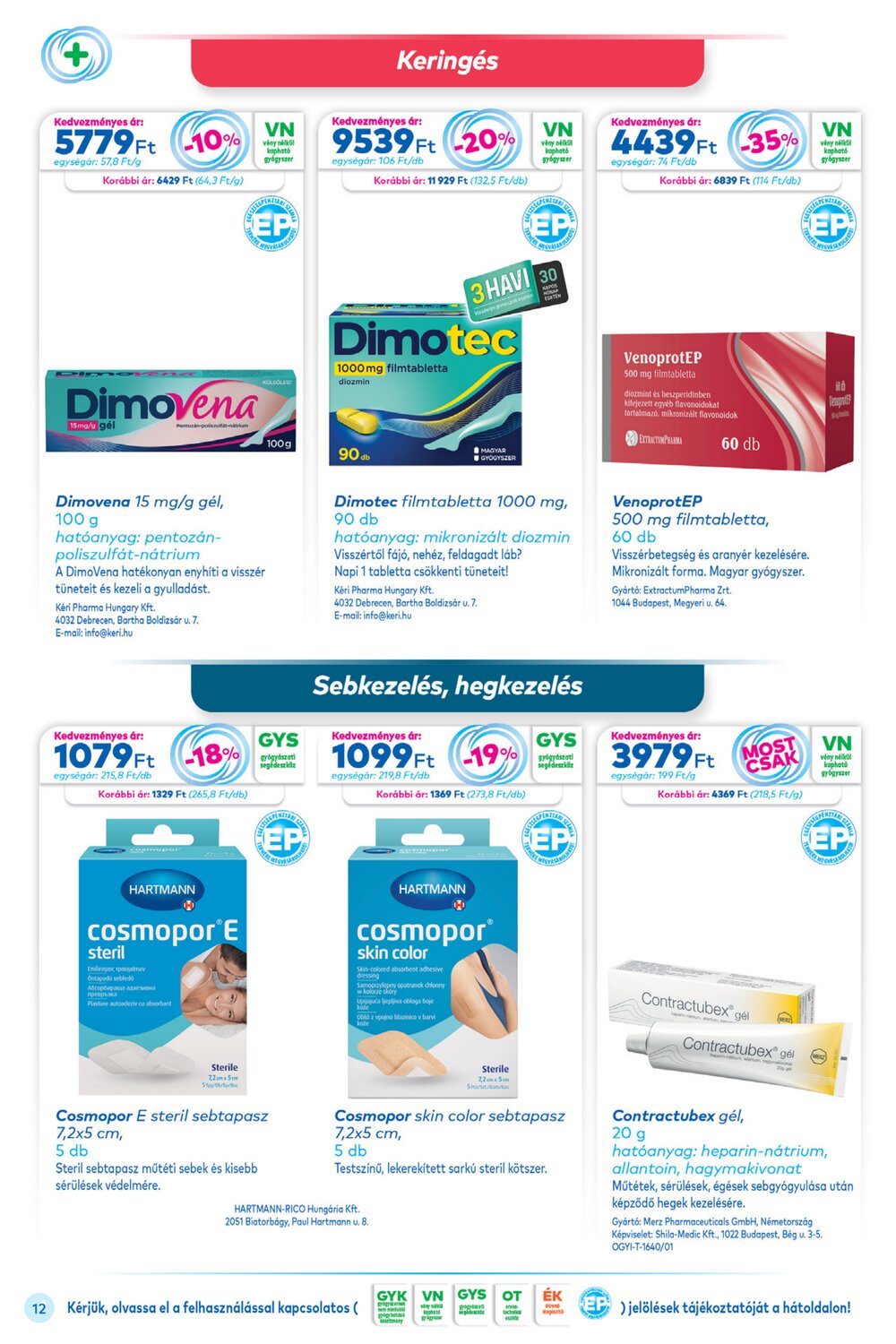 Gyöngy Patikák akciós újság 2026.04.01-től - 12. oldal.