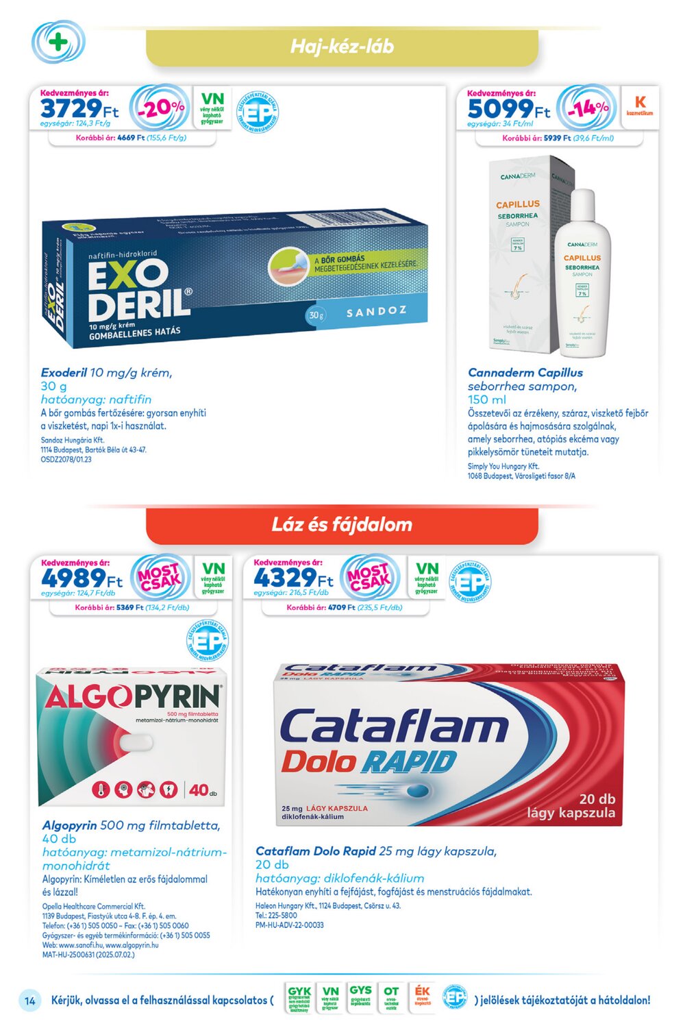 Gyöngy Patikák akciós újság 2026.04.01-től - 14. oldal.