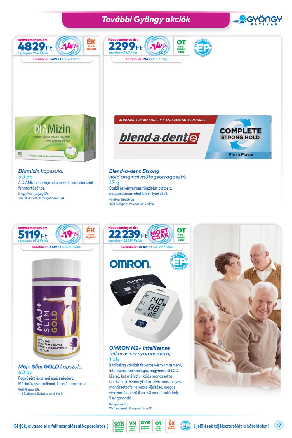 Gyöngy Patikák akciós újság 2026.04.01-től - 17. oldal.
