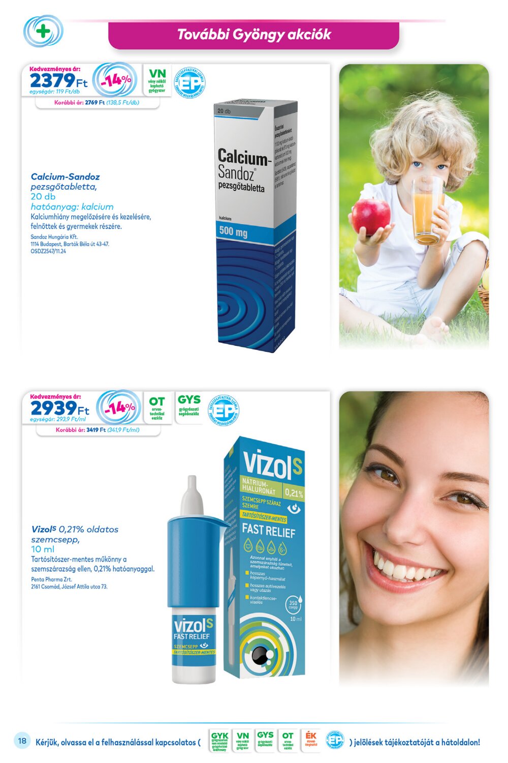 Gyöngy Patikák akciós újság 2026.04.01-től - 18. oldal.