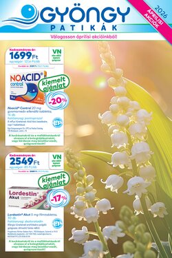 Gyöngy Patikák akciós újság 2026.04.01-től