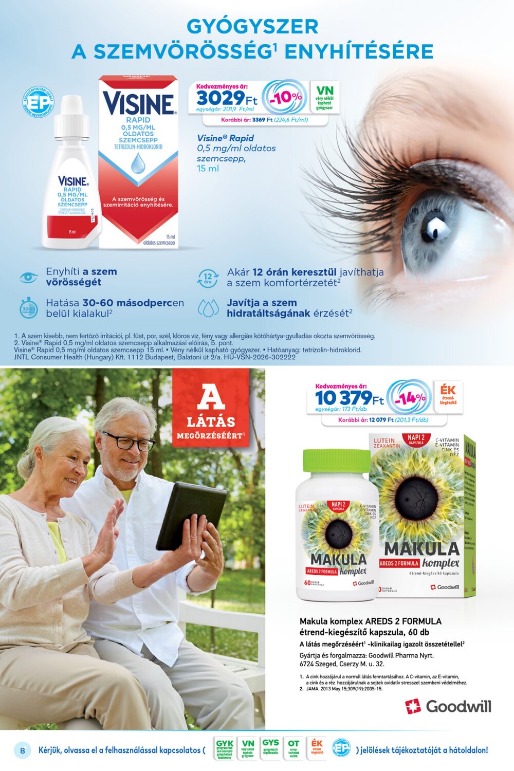 Gyöngy Patikák akciós újság 2026.04.01-től - 8. oldal.