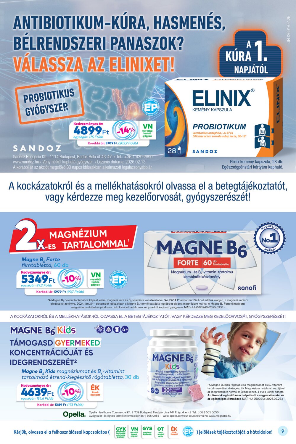 Gyöngy Patikák akciós újság 2026.04.01-től - 9. oldal.