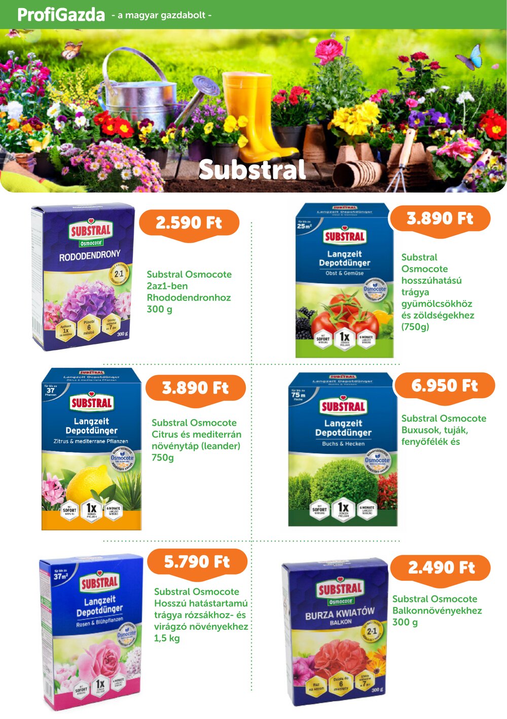 Profigazda akciós újság 2026.04.01-től - 3. oldal.