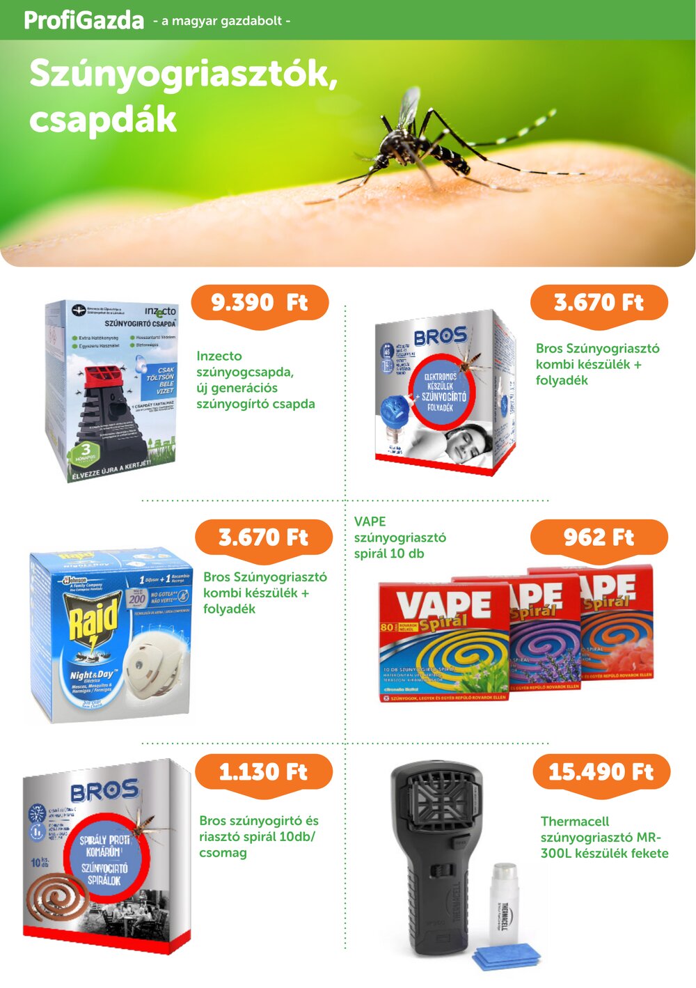 Profigazda akciós újság 2026.04.01-től - 4. oldal.