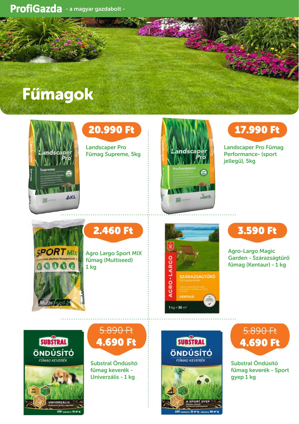 Profigazda akciós újság 2026.04.01-től - 6. oldal.