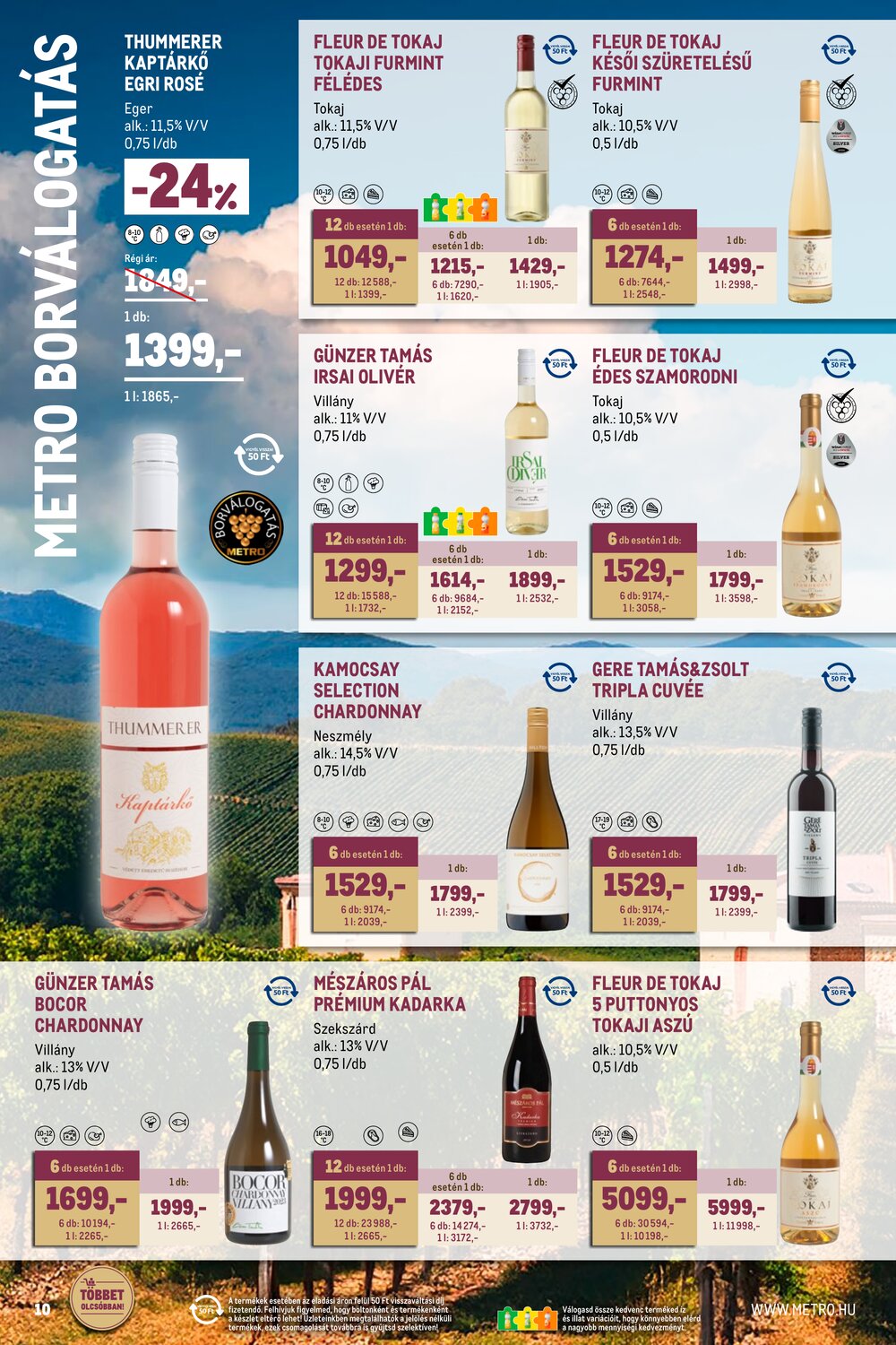 METRO akciós újság 2026.04.01-től - 10. oldal.