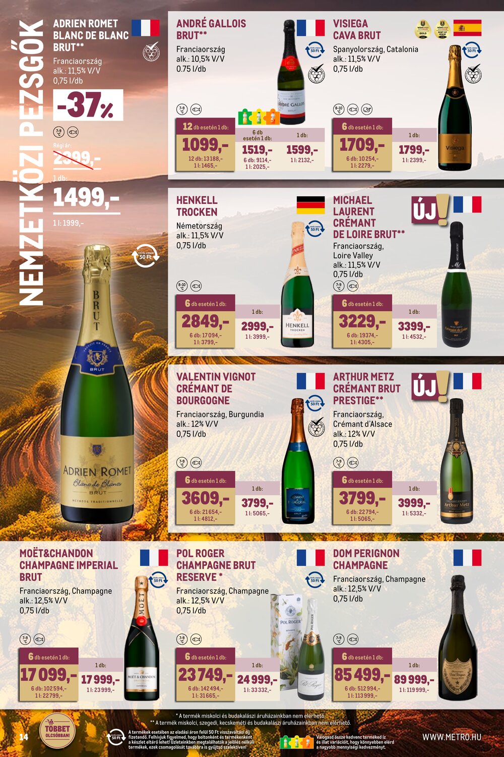 METRO akciós újság 2026.04.01-től - 14. oldal.