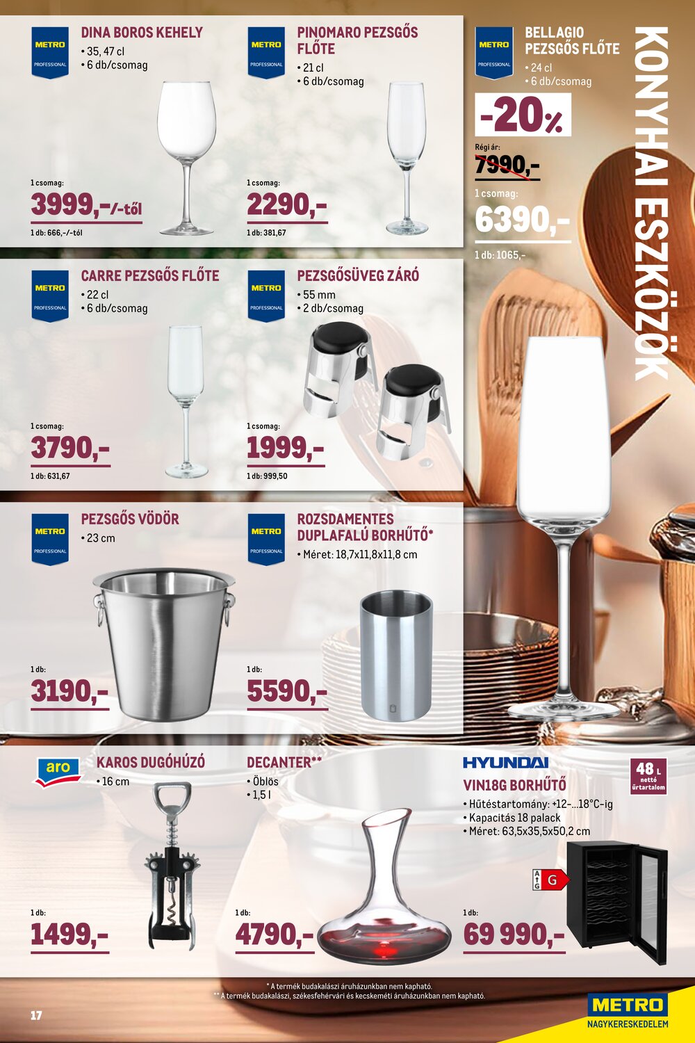 METRO akciós újság 2026.04.01-től - 17. oldal.