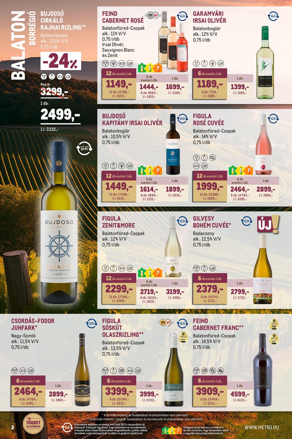 METRO akciós újság 2026.04.01-től - 2. oldal.