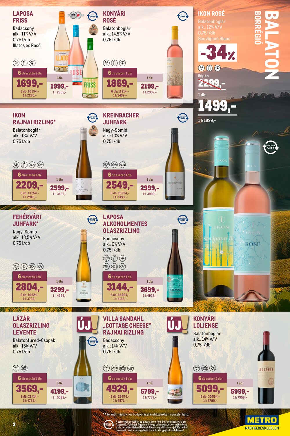 METRO akciós újság 2026.04.01-től - 3. oldal.