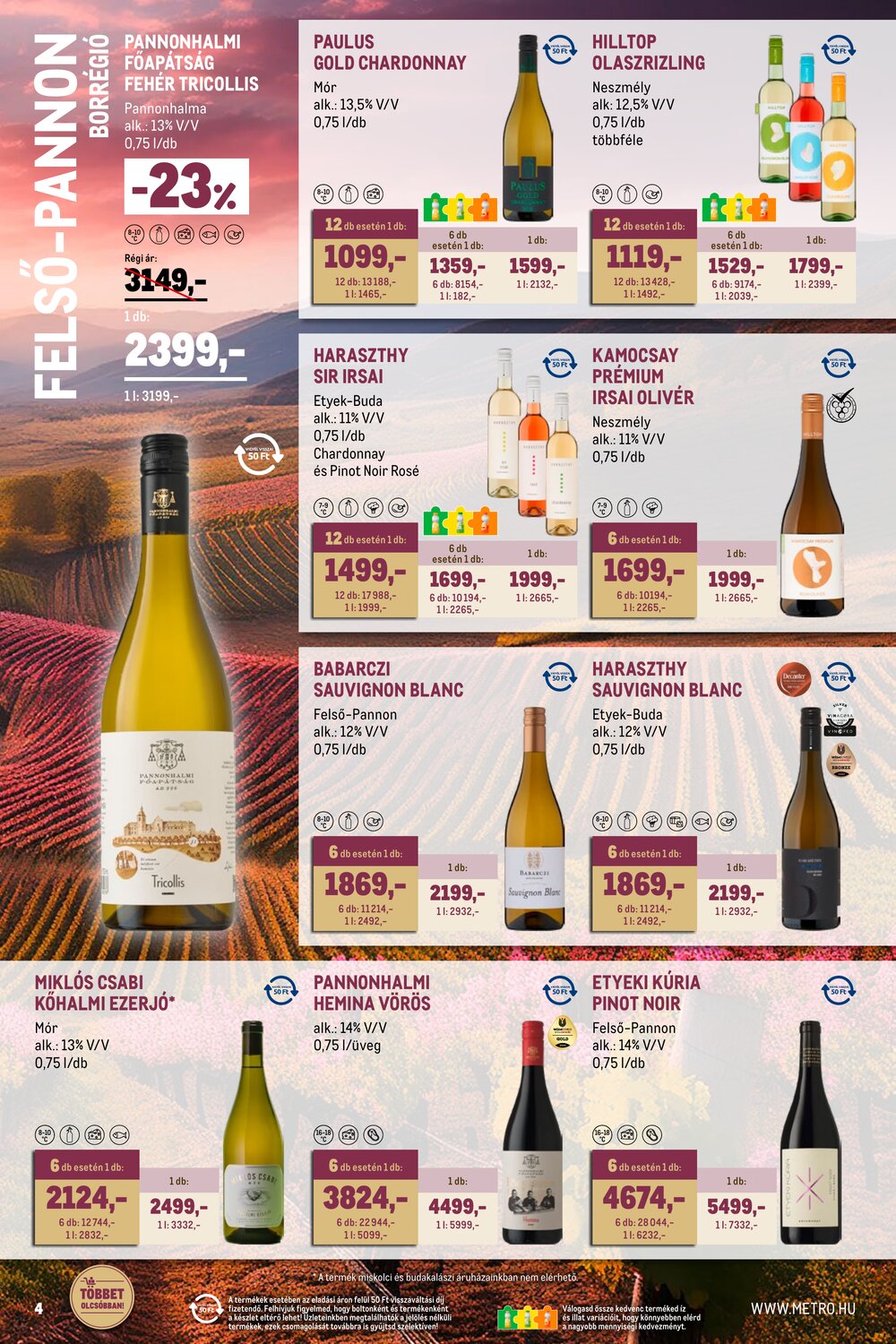 METRO akciós újság 2026.04.01-től - 4. oldal.
