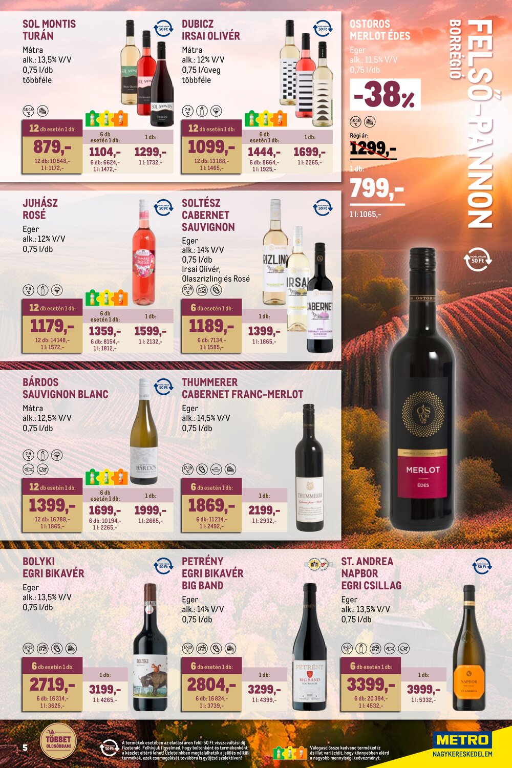 METRO akciós újság 2026.04.01-től - 5. oldal.