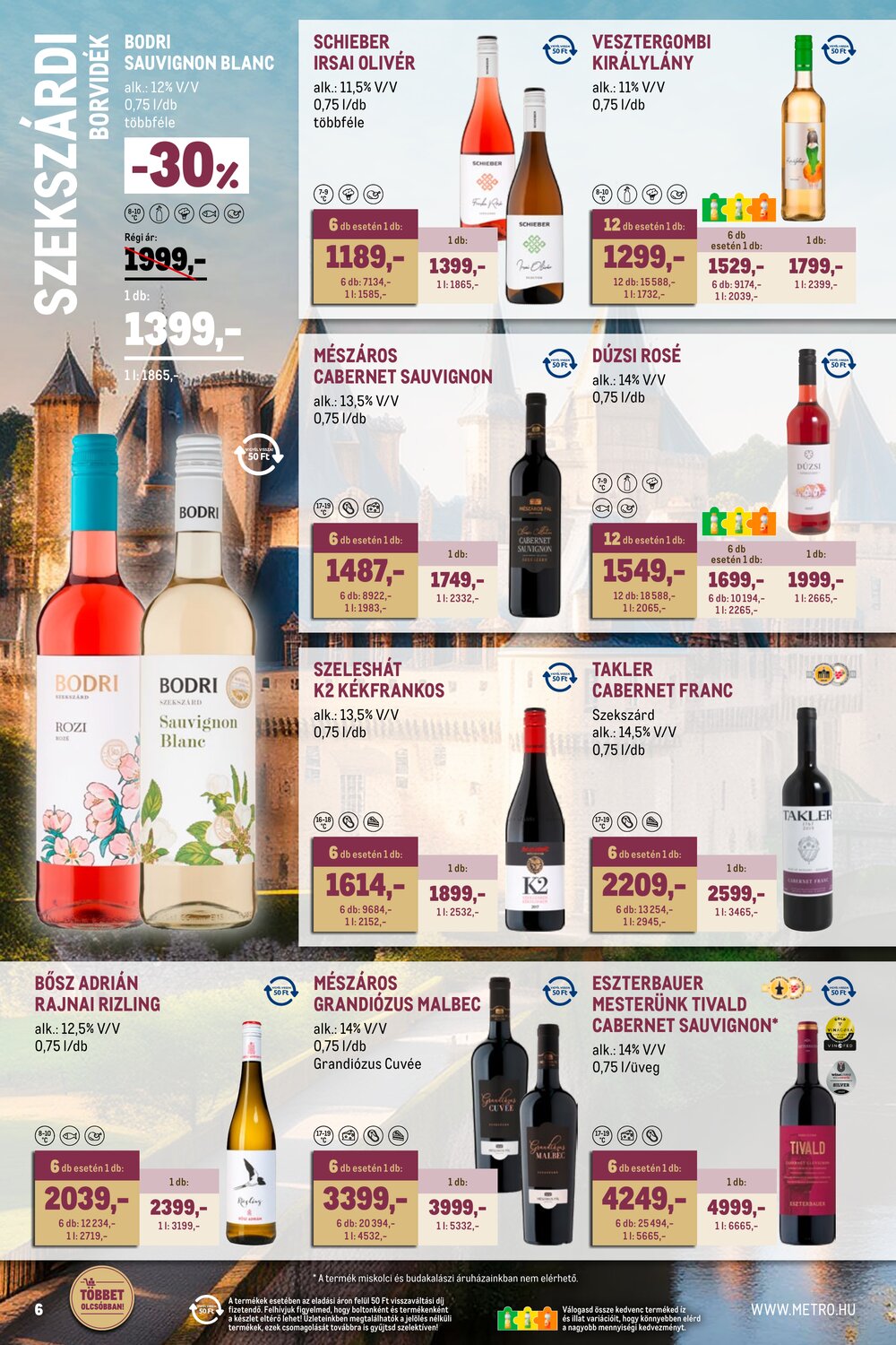METRO akciós újság 2026.04.01-től - 6. oldal.