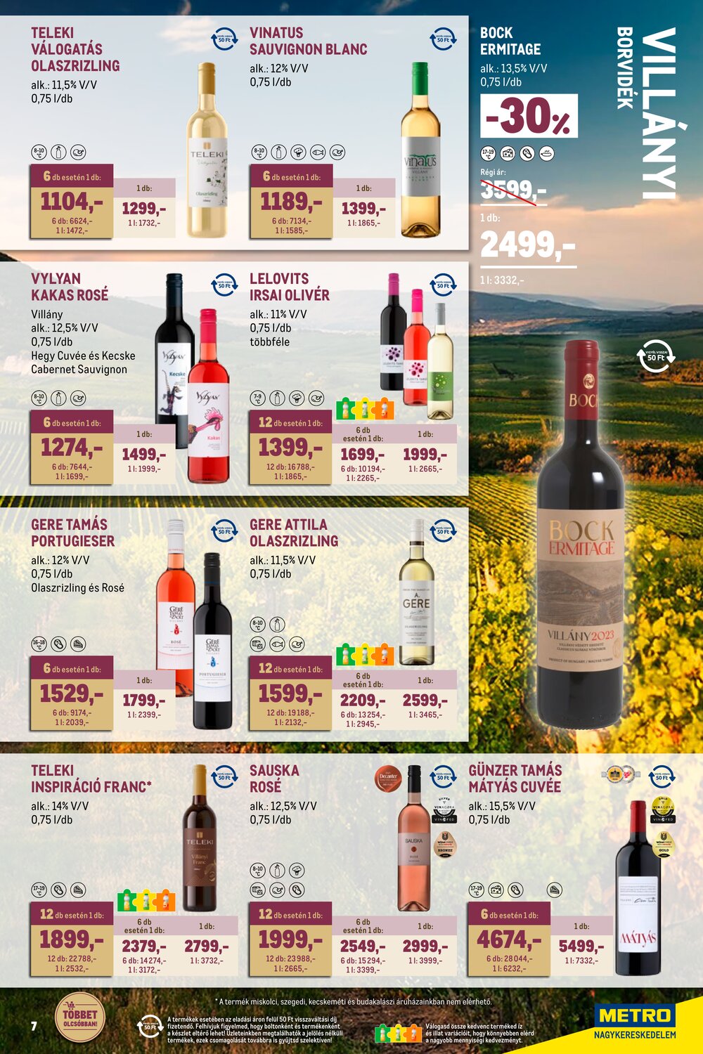 METRO akciós újság 2026.04.01-től - 7. oldal.