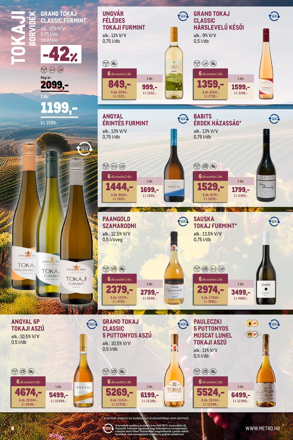 METRO akciós újság 2026.04.01-től - 8. oldal.
