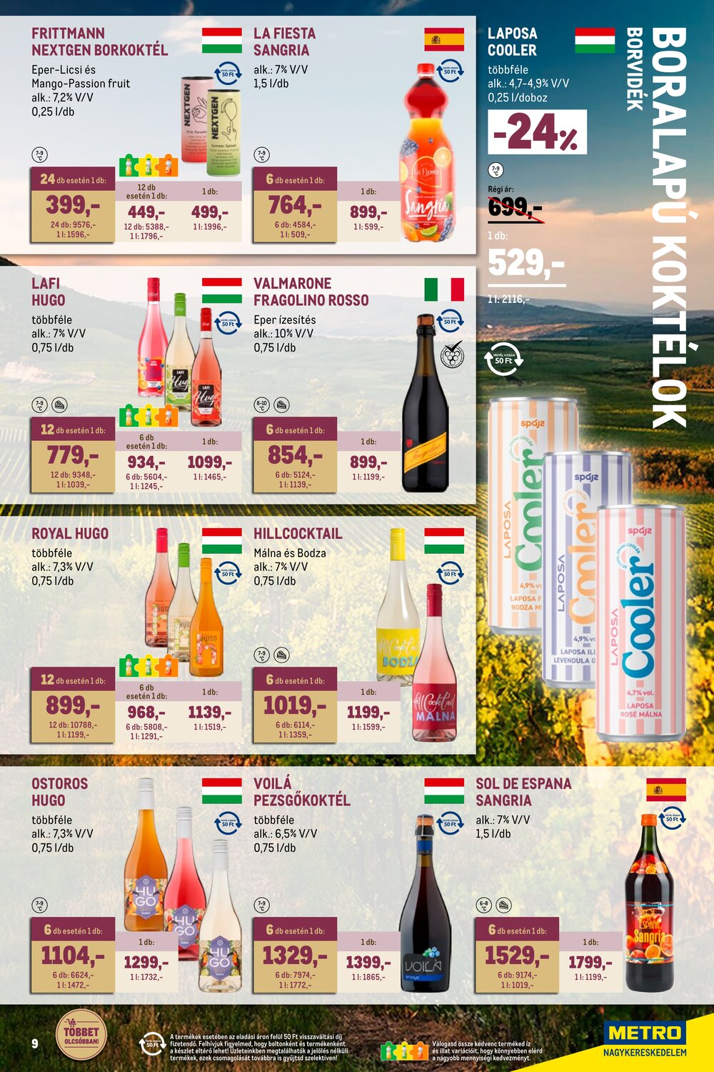 METRO akciós újság 2026.04.01-től - 9. oldal.