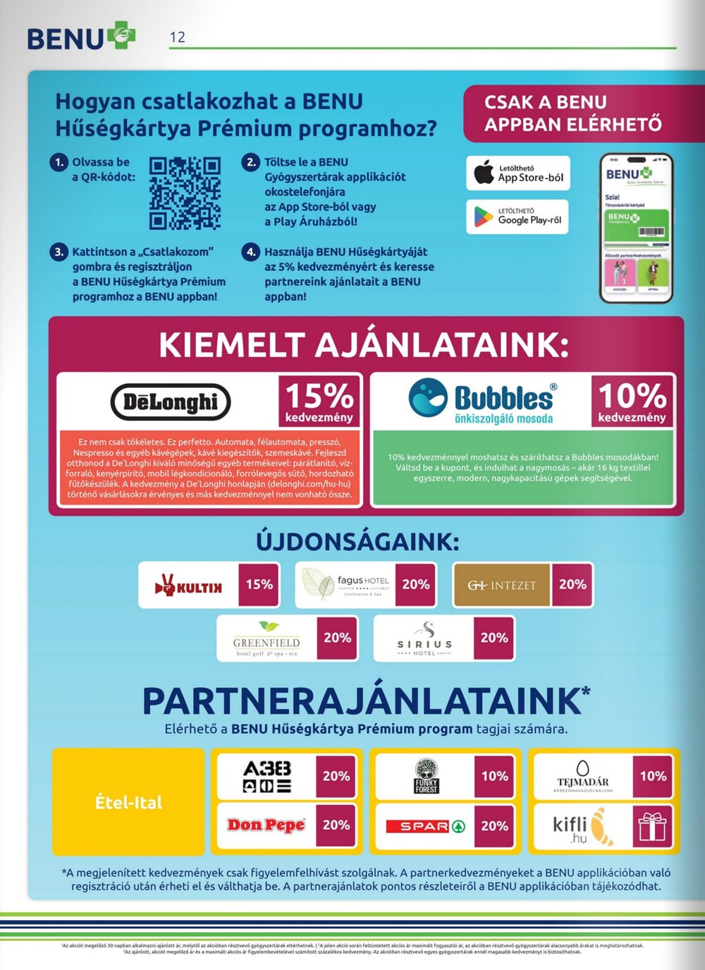 BENU Gyógyszertárak akciós újság 2026.04.01-től - 12. oldal.