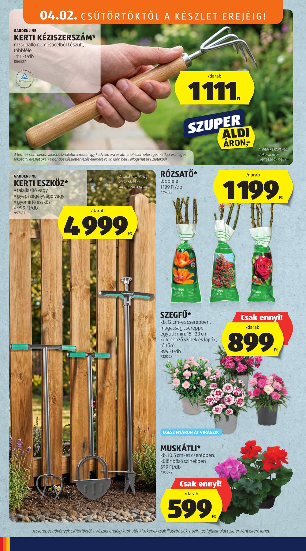 Aldi akciós újság 2026.04.02-től - 4. oldal.