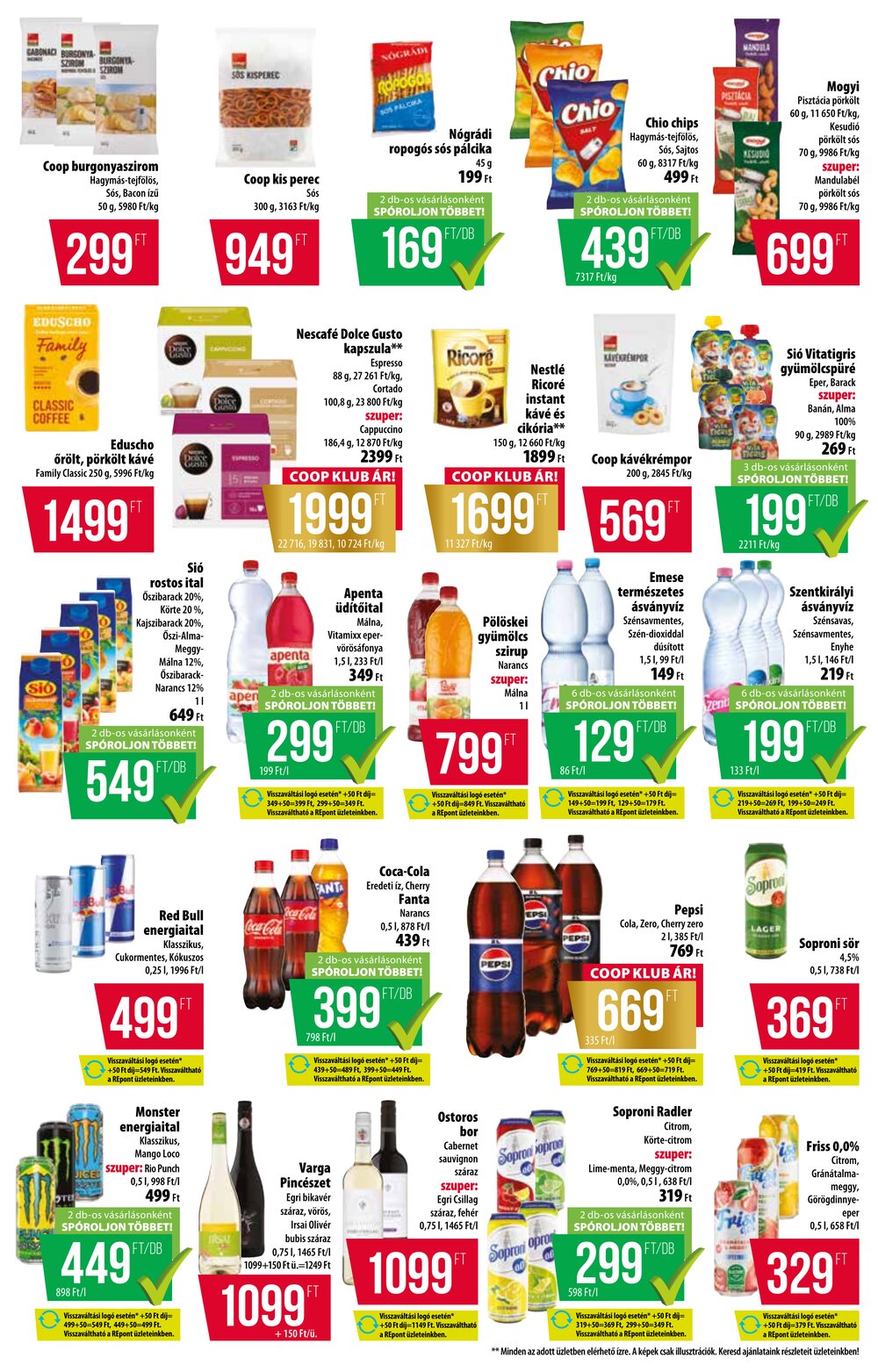 Coop akciós újság 2026.04.02-től - 6. oldal.