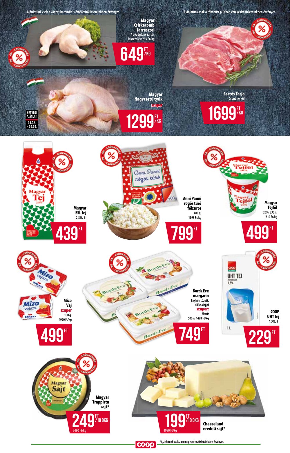Coop akciós újság 2026.04.02-től - 3. oldal.