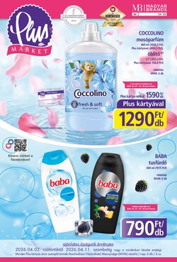 PlusMarket akciós újság 2026.04.02-től