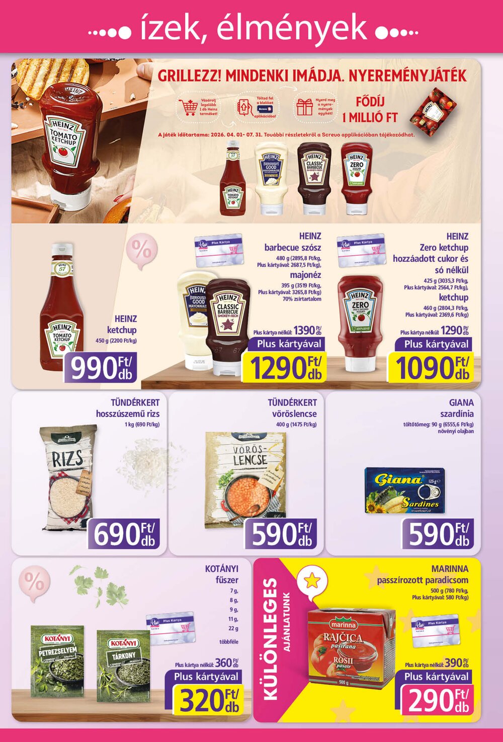 PlusMarket akciós újság 2026.04.02-től - 5. oldal.