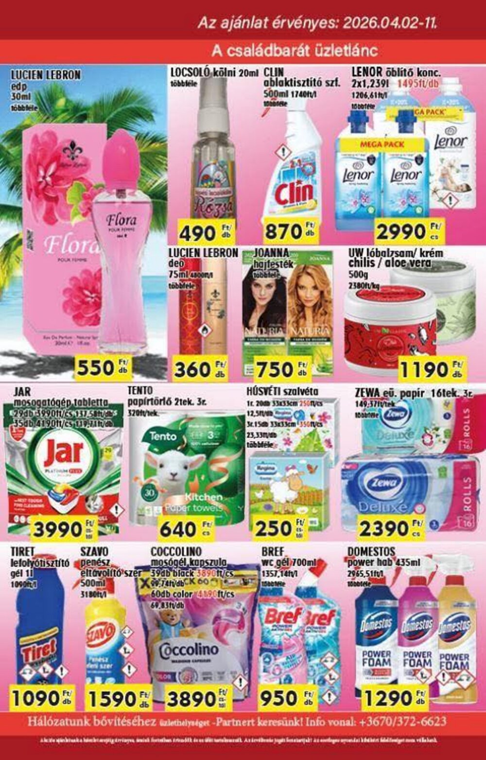 Family Market akciós újság 2026.04.02-től - 2. oldal.