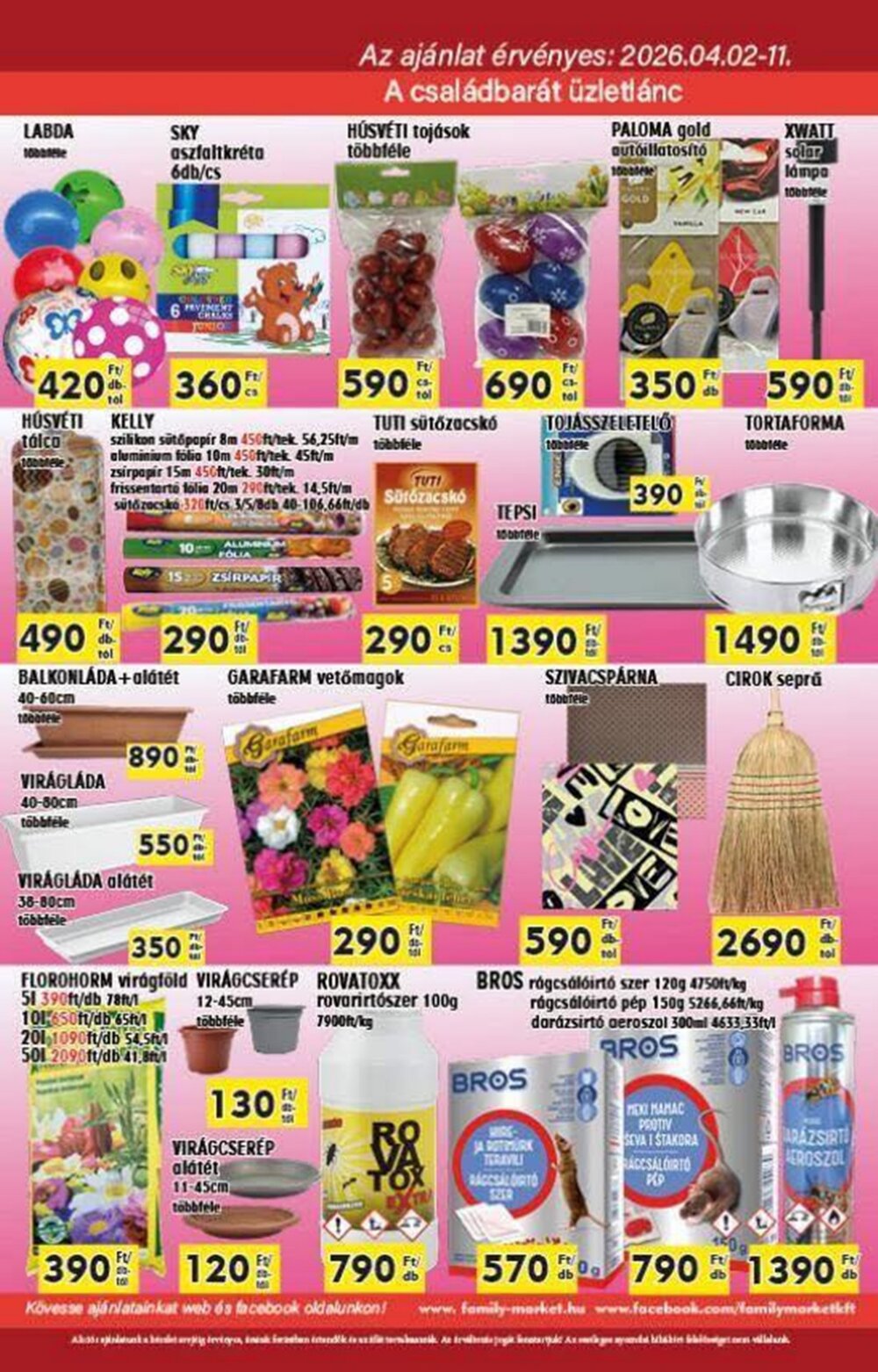 Family Market akciós újság 2026.04.02-től - 3. oldal.