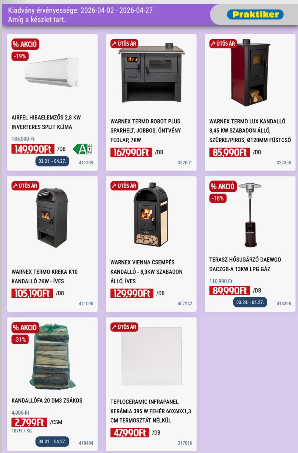 Praktiker akciós újság 2026.04.02-től - 17. oldal.