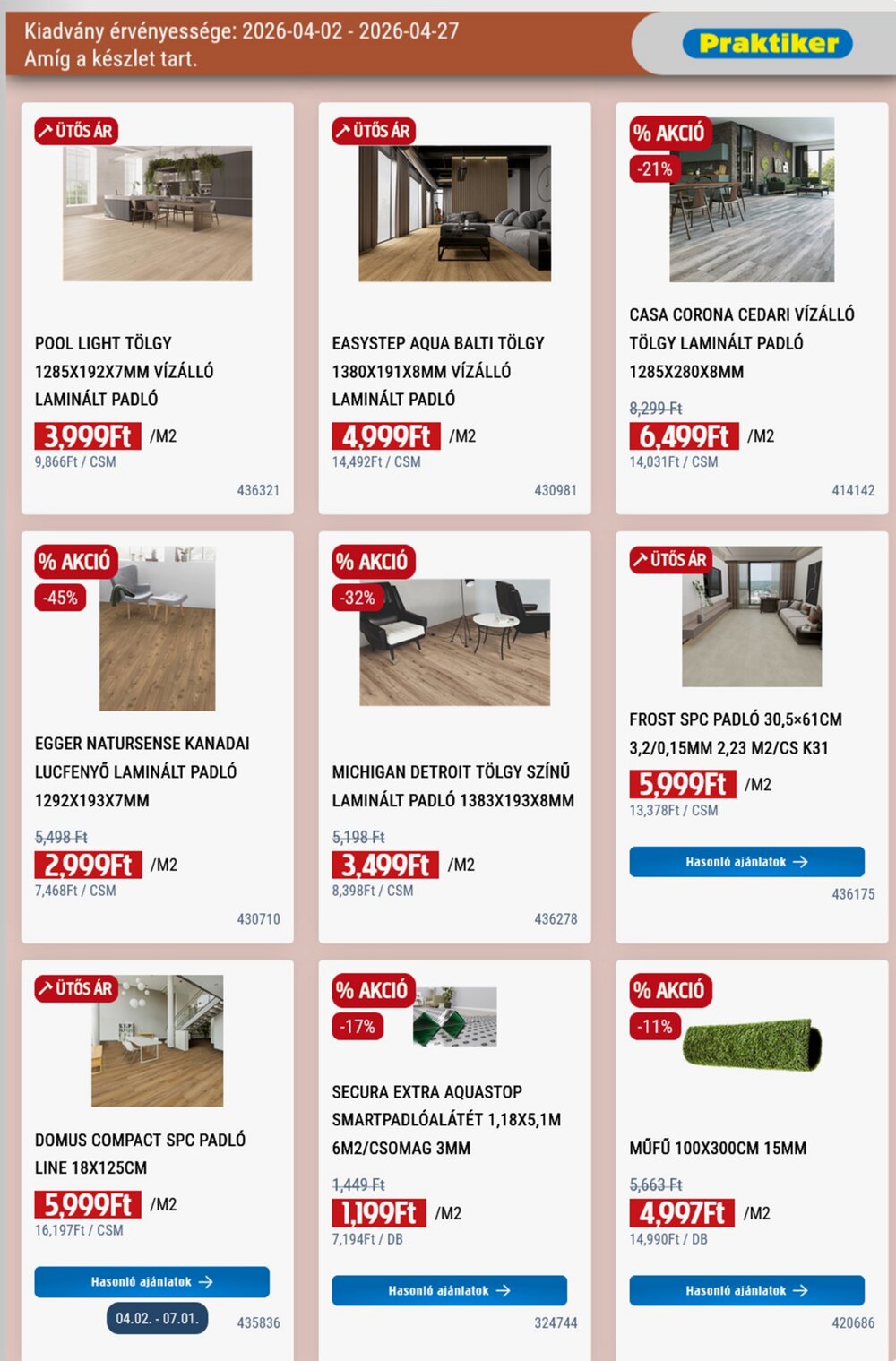 Praktiker akciós újság 2026.04.02-től - 19. oldal.