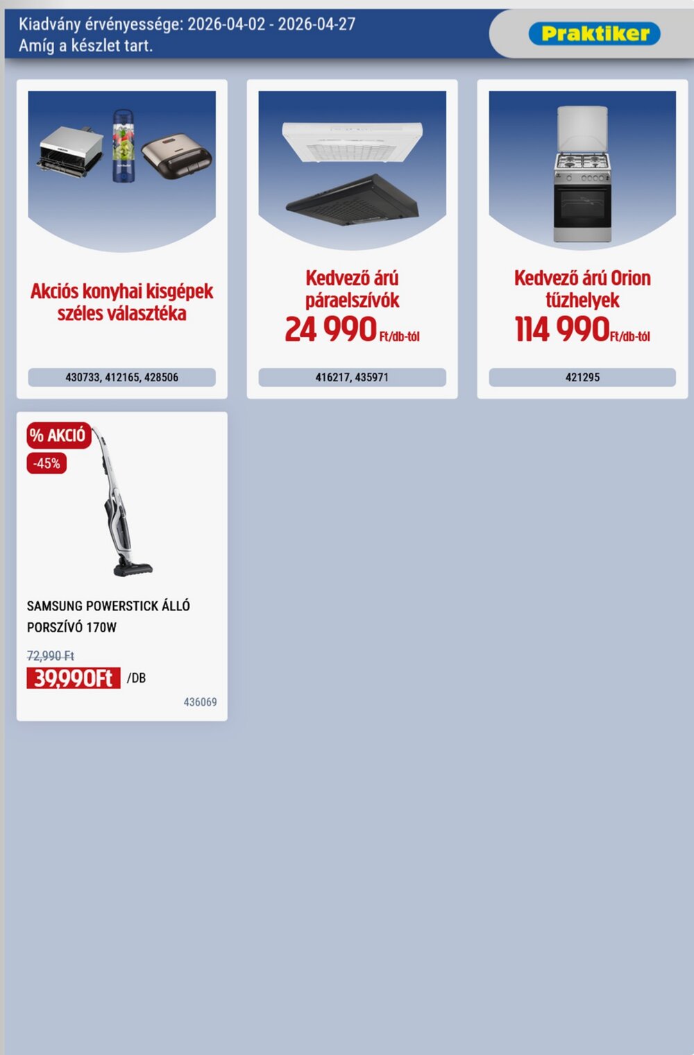 Praktiker akciós újság 2026.04.02-től - 31. oldal.