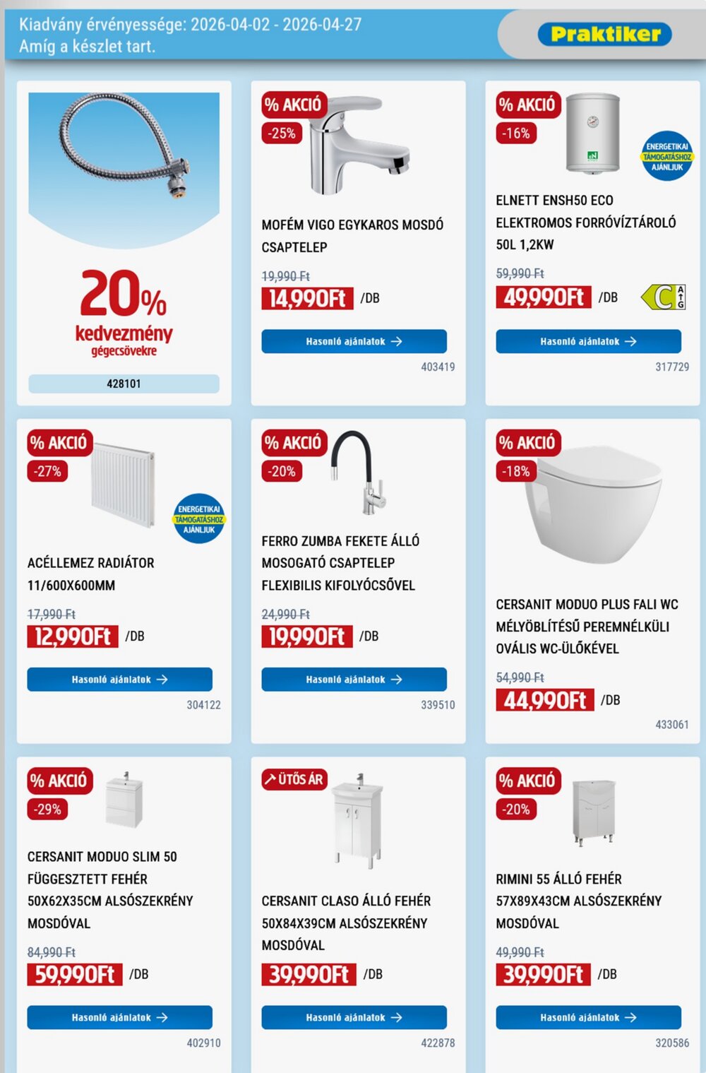 Praktiker akciós újság 2026.04.02-től - 7. oldal.