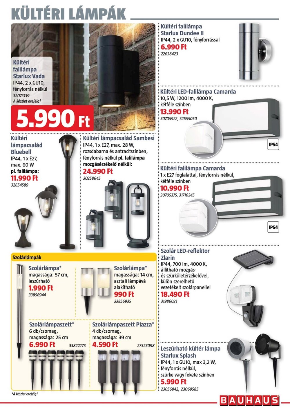Bauhaus akciós újság 2026.04.02-től - 13. oldal.