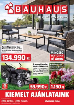 Bauhaus akciós újság 2026.04.02-től