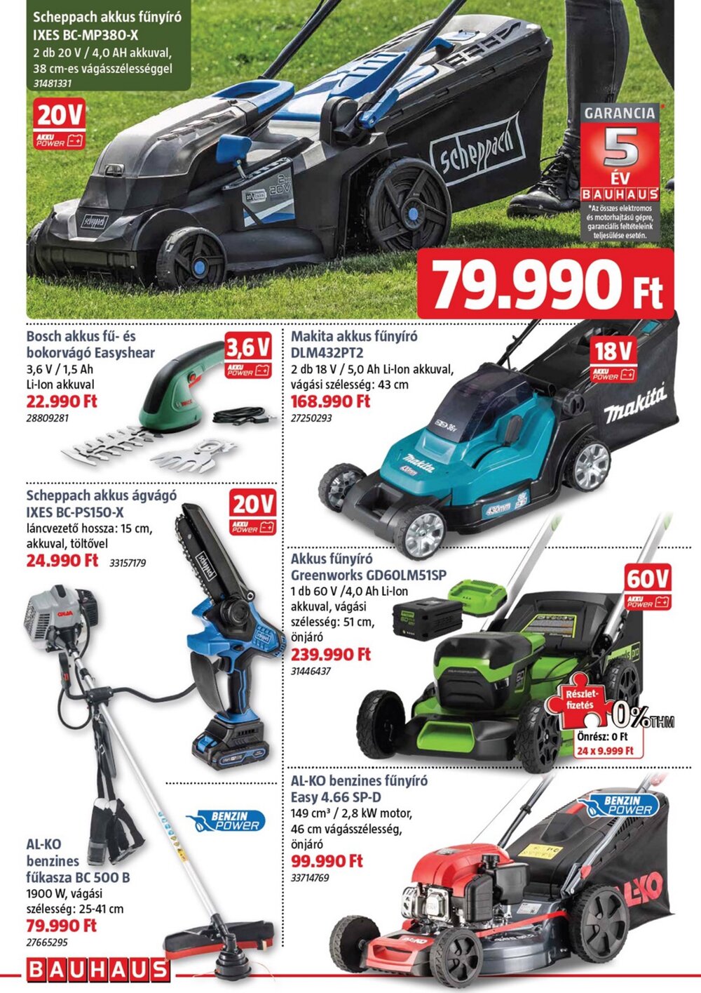 Bauhaus akciós újság 2026.04.02-től - 20. oldal.