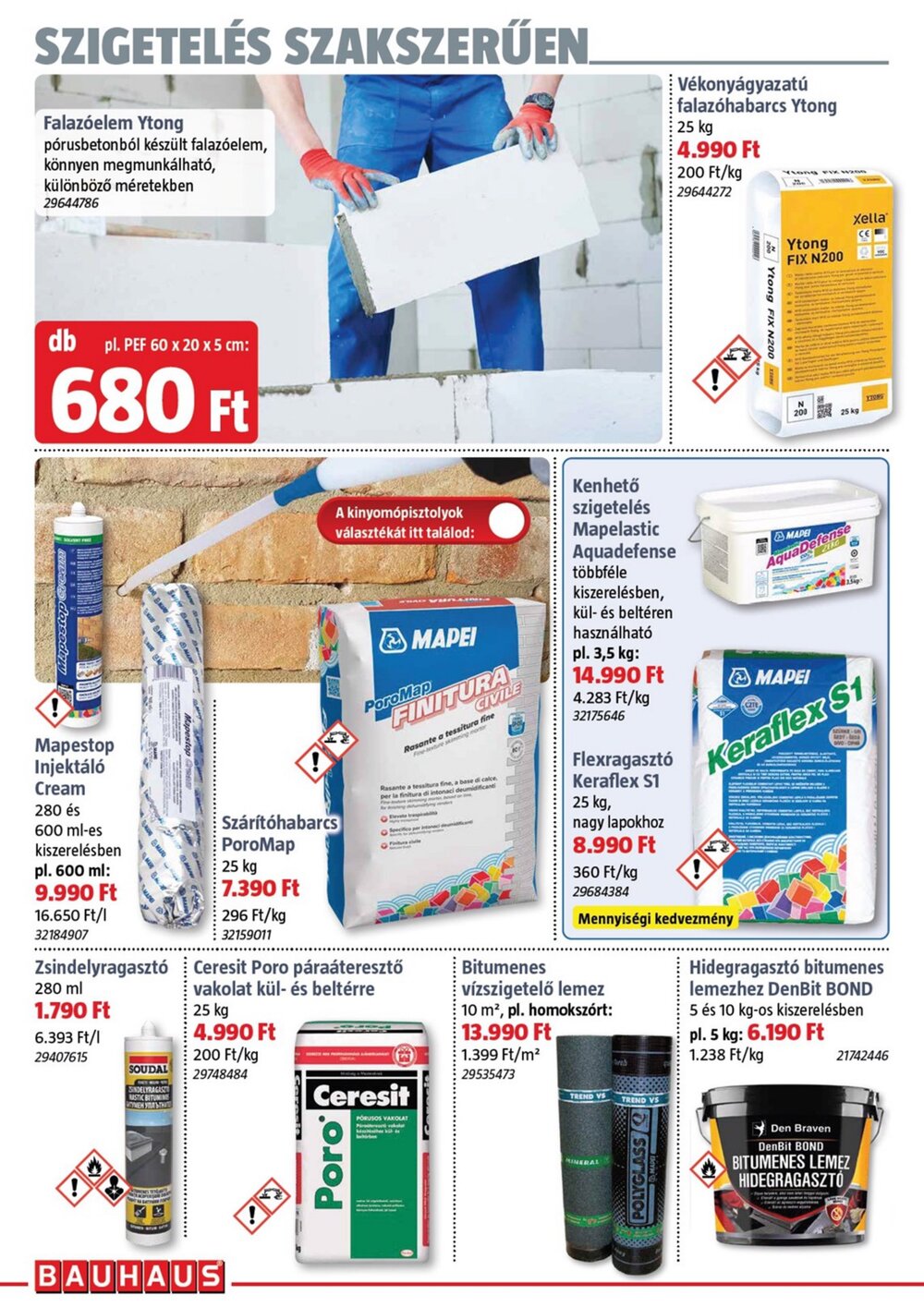 Bauhaus akciós újság 2026.04.02-től - 30. oldal.