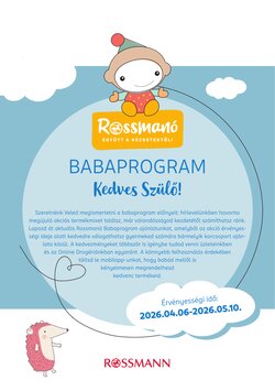 Rossmann akciós újság 2026.04.06-tól