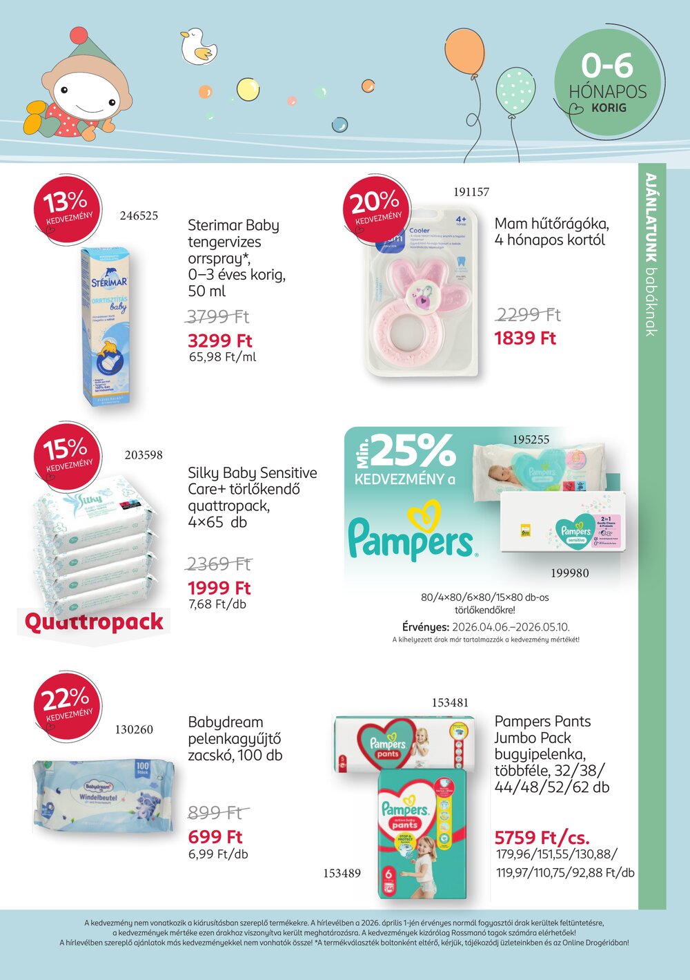 Rossmann akciós újság 2026.04.06-tól - 7. oldal.