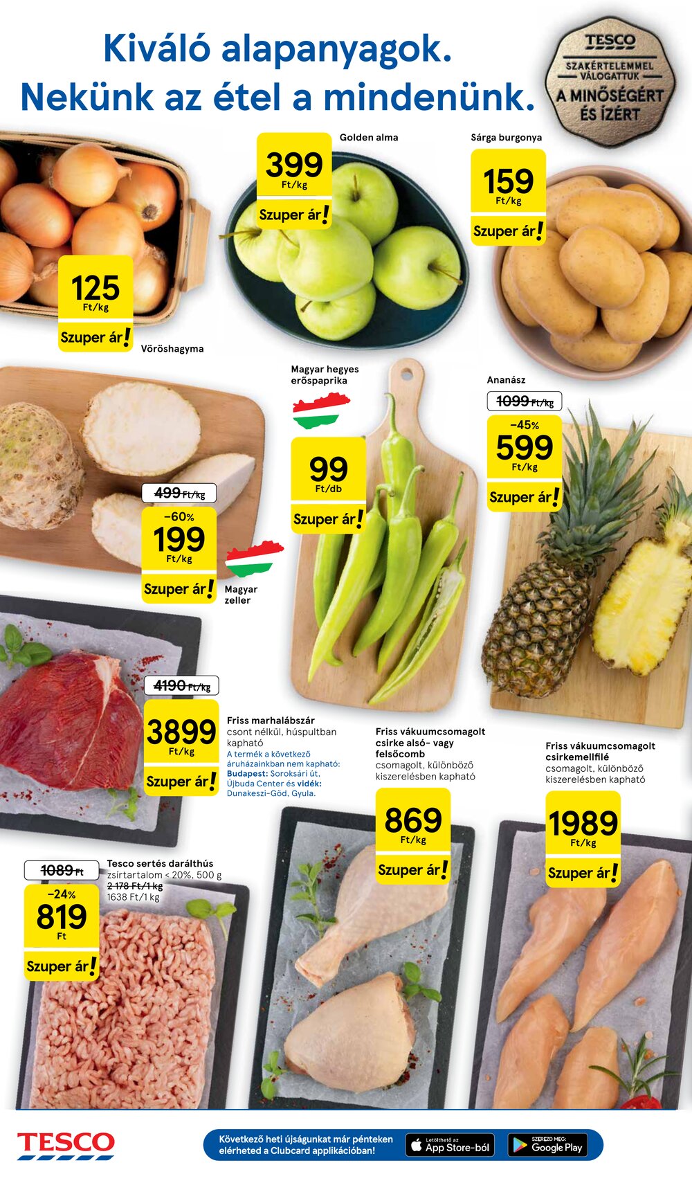 Tesco akciós újság 2026.04.07-től - 2. oldal.