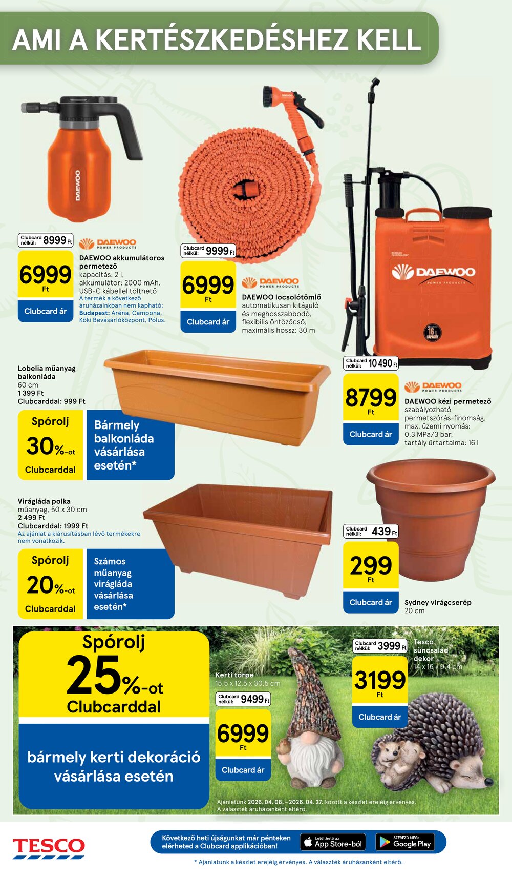 Tesco akciós újság 2026.04.07-től - 30. oldal.