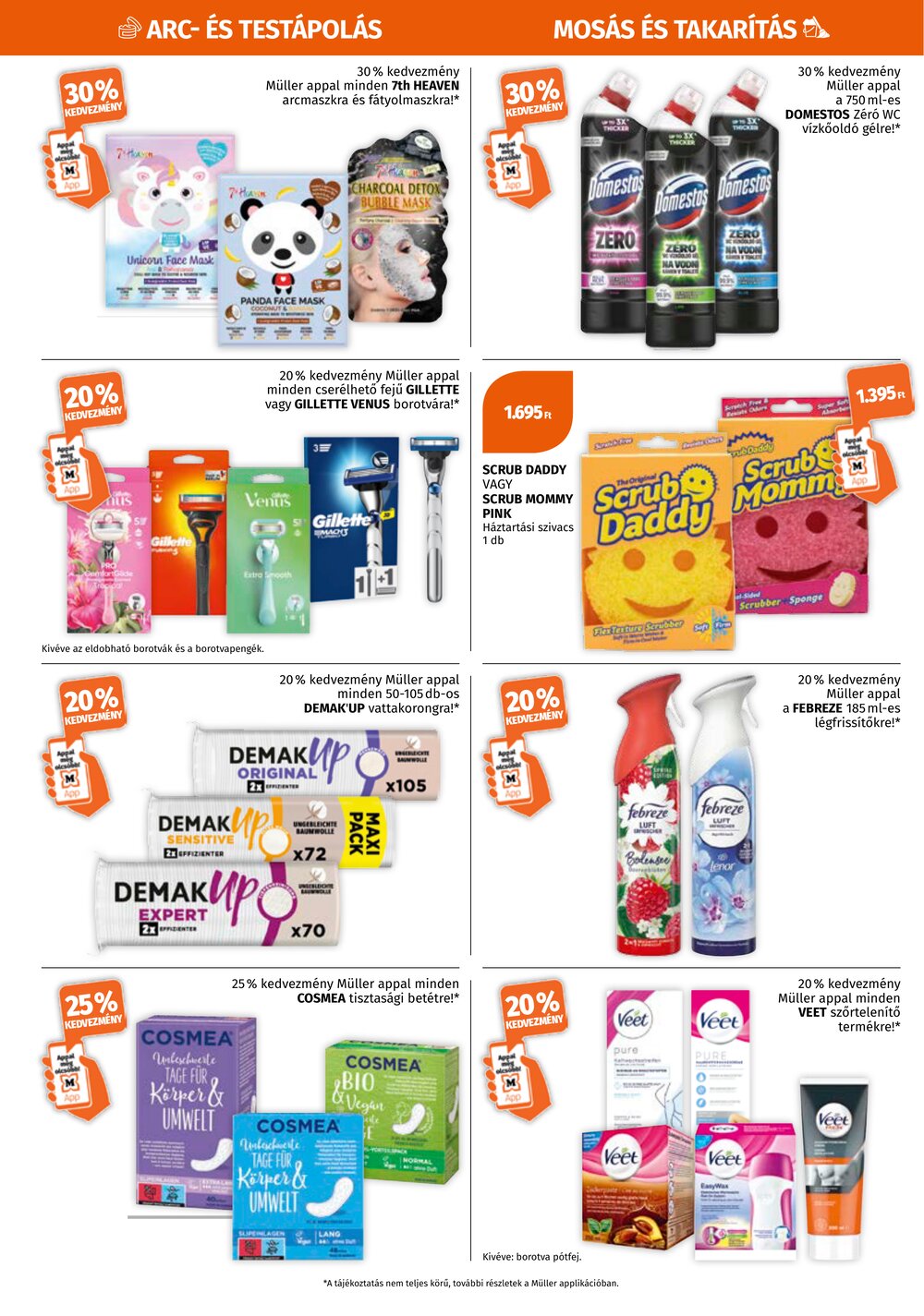 Müller drogéria akciós újság 2026.04.07-től - 4. oldal.