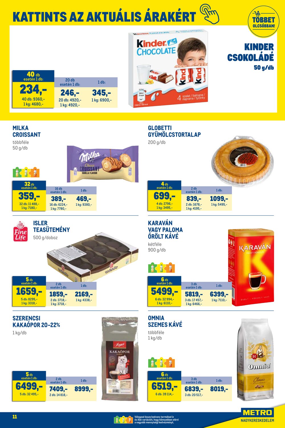 METRO akciós újság 2026.04.07-től - 11. oldal.