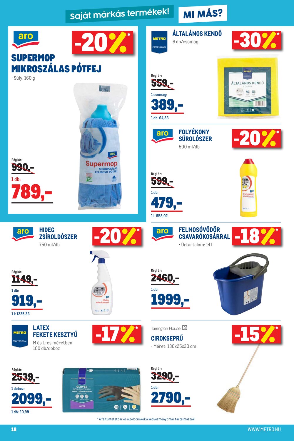 METRO akciós újság 2026.04.07-től - 18. oldal.