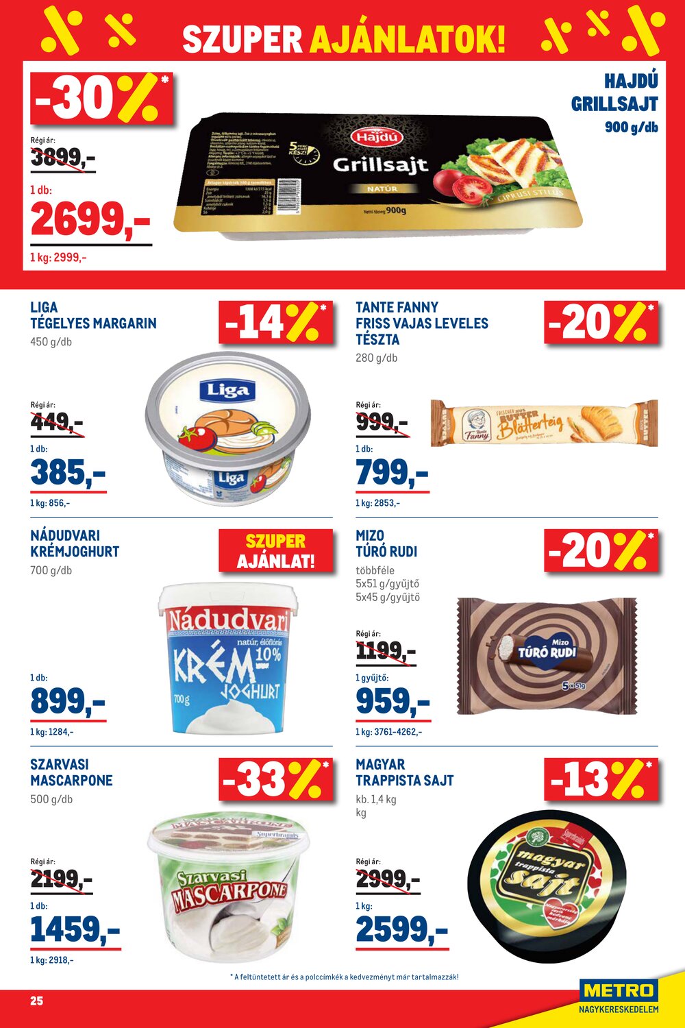 METRO akciós újság 2026.04.07-től - 25. oldal.